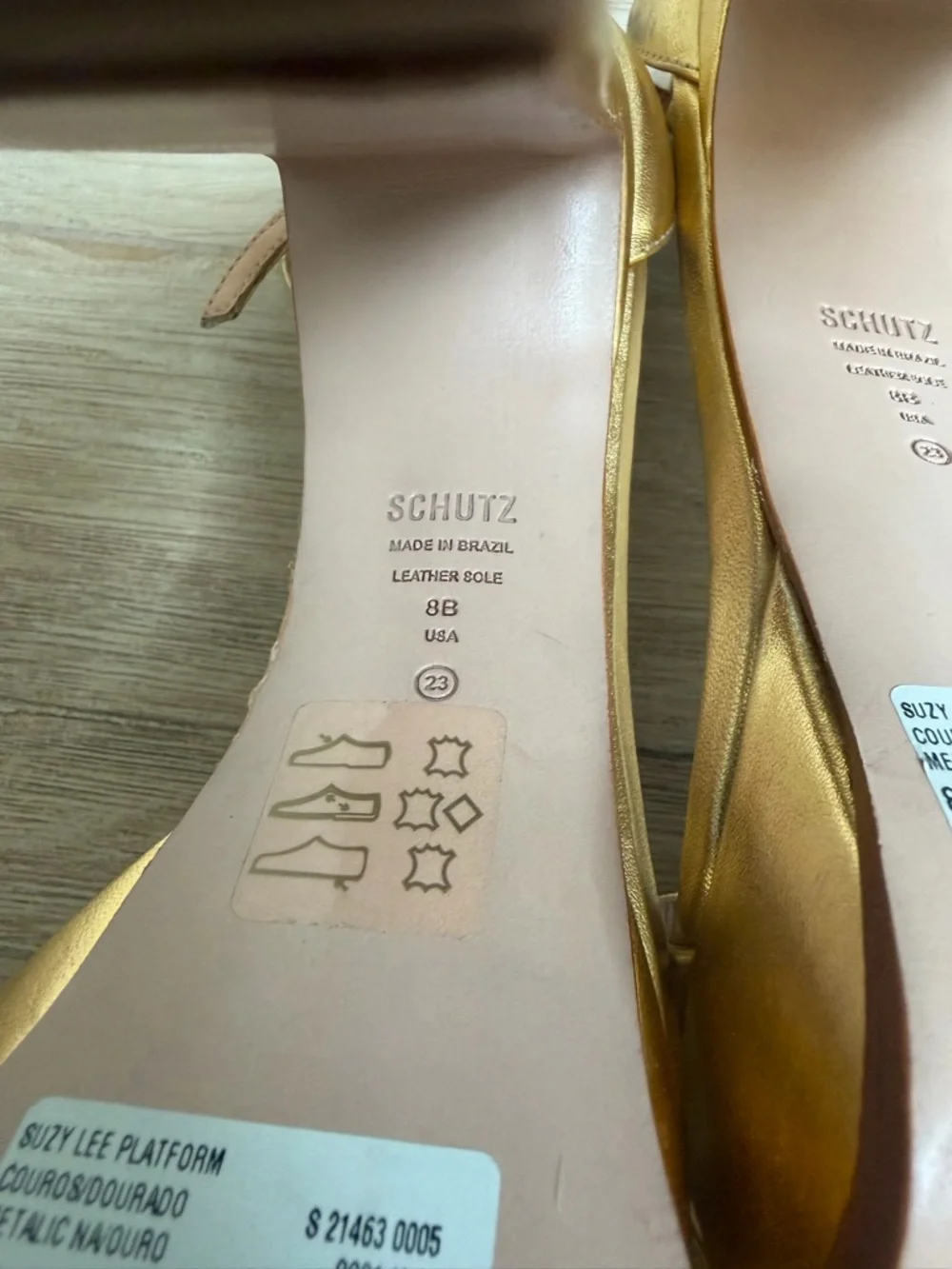New Schutz Suzy Lee Platform Shoes
